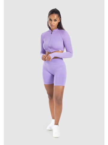 SMILODOX Shorts Amaze Scrunch in Lila