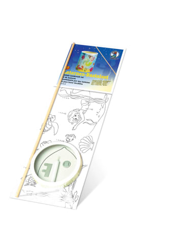 URSUS Laternen Bastelset 15 Meerjungfrau zum Ausmalen - ab 5 Jahren