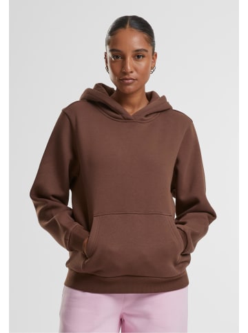 Urban Classics Urban Classics Ladies Fluffy Hoody in chocolatebrown