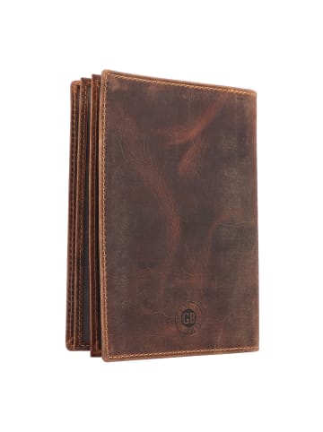 Greenburry Vintage Dokumenten Etui Leder 12 cm karpfen
