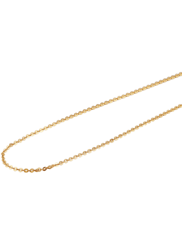 Adeliás Unisex Halskette – Ankerkette aus Edelstahl 45 cm in gold