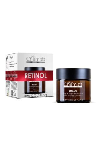 skinChemists 2-tlg Retinol Feuchtigkeitspflege & Hyaluronsäure Feuchtigkeitspflege.