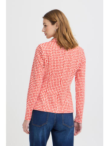 ICHI Blazer IHKATE Regular fit in FIERY RED TULIP