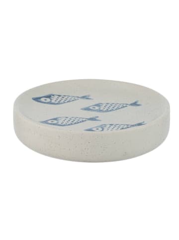 Wenko AQUAMARIN Keramikseifenbereiter in Blau, (B) 12 x (H) 3 x (L) 12 cm