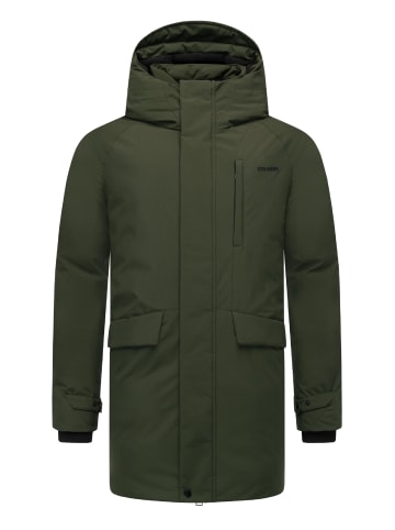 STONE HARBOUR Wintermantel Emriis XX in Dark Olive