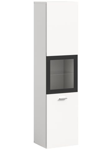 xonox.home Badschrank in weiß/weiß - (B) 30 x (H) 125 x (T) 29