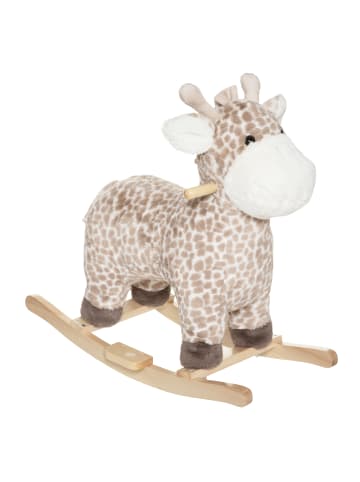 Atmosphera Créateur d'intérieur Schaukel-Giraffe in Braun, (B) 32,5 x (H) 55 x (L) 64 cm