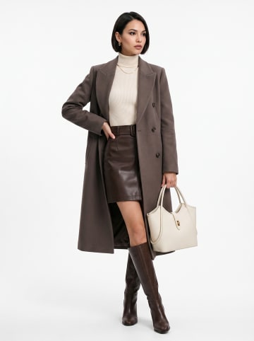 Forty degrees Shopper CALDRINA - L echt Leder in beige