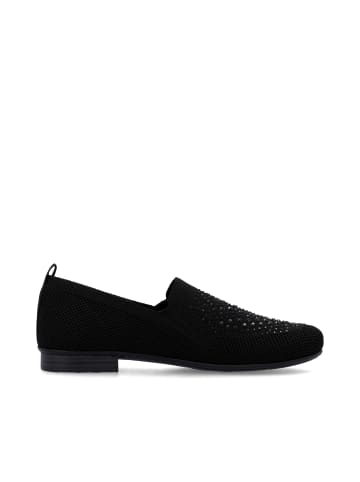 rieker Slipper elegant in schwarz