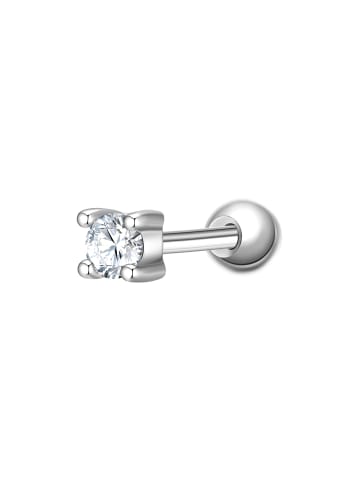 Glanzstücke München Piercing aus Sterling Silber mit Zirkonia in silber
