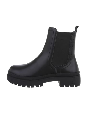 Ital-Design Stiefelette in Schwarz