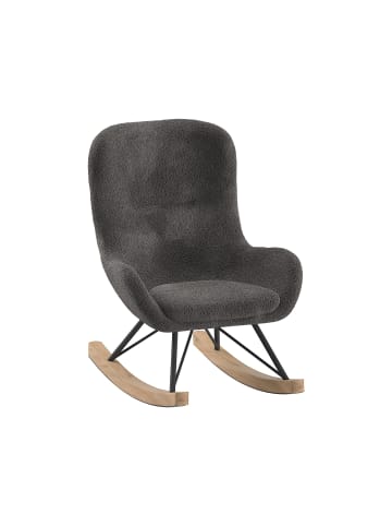 58 aufm Kessel KINDER Schaukelstuhl Katlina 55x65x69 Anthrazit/Natur