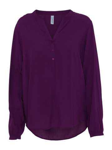soyaconcept Langarm-Bluse in lila