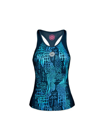 BIDI BADU Zwena Tech Tank - dark blue, aqua in dunkelblau/aqua