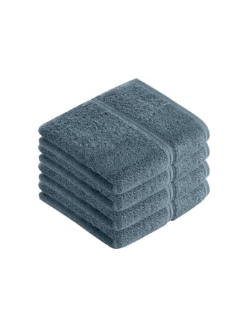 Vossen 4er Pack Handtuch in polo blue