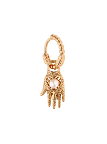 grassland Women Drop Earrings in Rose Gold White
