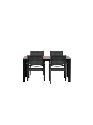 ebuy24 Schwarz 90 x 150 cm