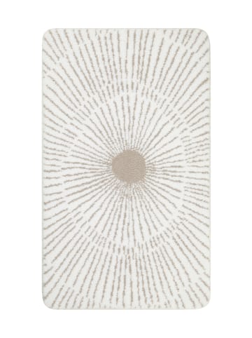 Wecon Home Badematte "Jasbeer" in Weiß Beige