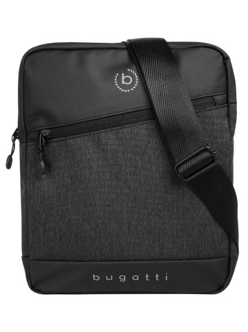 Bugatti Umhängetasche UNIVERSUM Kunstfaser in schwarz