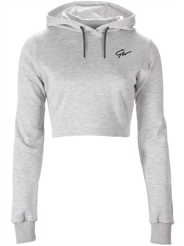 Gorilla Wear Crop-Top-Hoodie - Pixley - Grau
