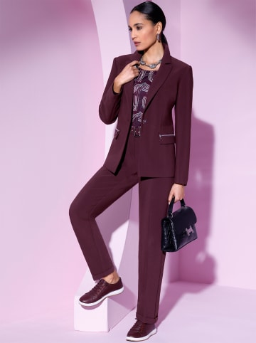 creation L Blazer in burgund