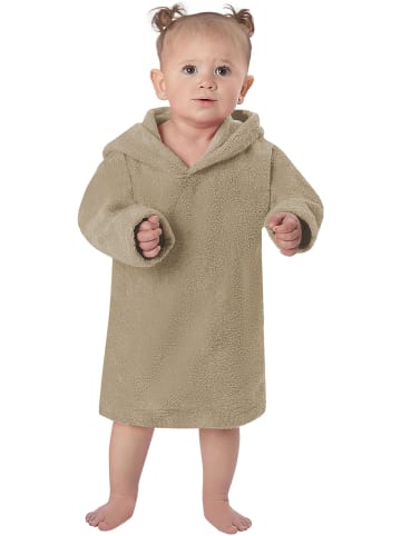 normani Kinder langarm Poncho (0-2 Jahre) Pichilemu in Beige