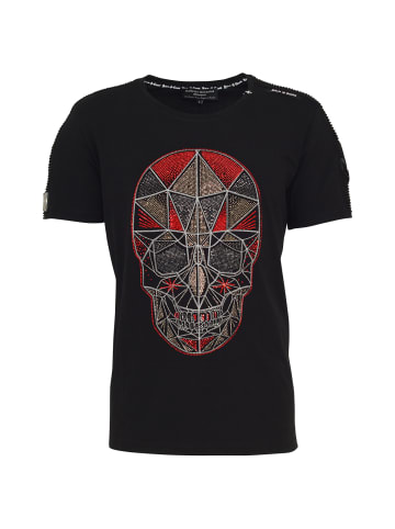 Roberto Geissini Red Pyramide T-Shirt Schwarz