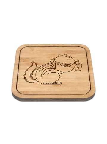 Mr. & Mrs. Panda Tischuntersetzer Eichhörnchen Smoothie ohne Spruch in Transparent