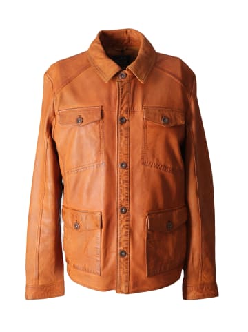 miracle of denim Lederjacke in Cognac