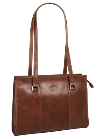 piké Shopper echt Leder in braun