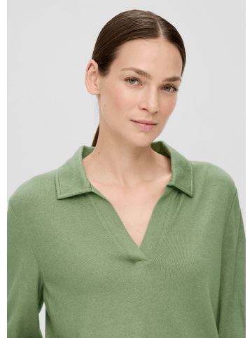 s.Oliver T-Shirt langarm in Olive