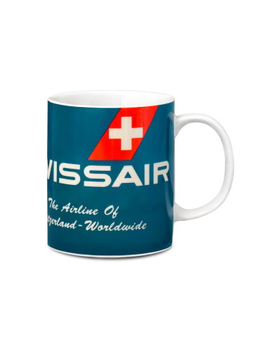 Logoshirt Tasse Swissair in rot