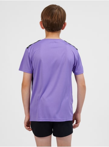 Hummel T-Shirt Hmlauthentic Kinder in DAHLIA PURPLE/ASPHALT