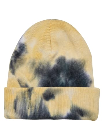 Urban Classics Urban Classics Unisex Tie Dye Beanie Kids in yellow/black