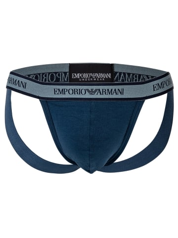 Emporio Armani Jockstrap 2er Pack in Blau