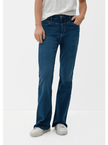 s.Oliver Jeans-Hose lang in Blau