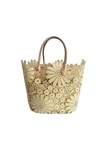 Baldinini Trend Beige PU Damen Handtasche