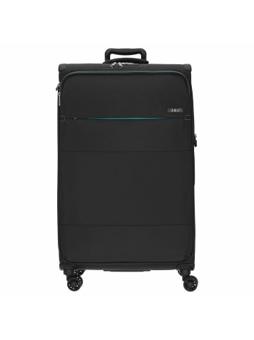 D&N Travel Line 9004 - 4-Rollen-Trolley L 79 cm in schwarz