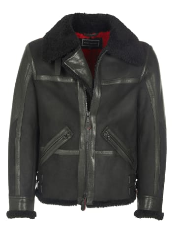 Tommy Hilfiger Kunstlederjacke für Herren in schwarz