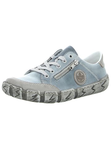 rieker Schnürschuh in blau