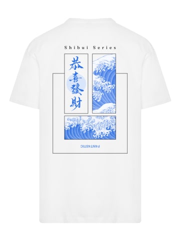 F4NT4STIC Heavy Oversize T-Shirt Shibui Series Oversize Japan Streetstyle in weiß