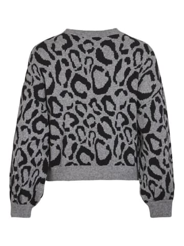 Vila Pullover in Medium Grey Melange