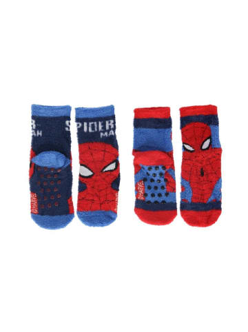 Spiderman Spiderman Socken 2er-Pack Warm und weich für den Alltag in Mehrfarbig