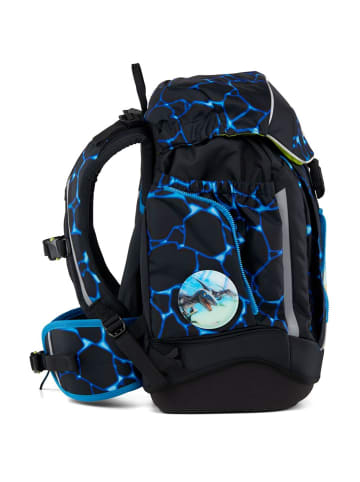 Ergobag Maxi Schulrucksackset 6-tlg. Bärassic Garden in blau