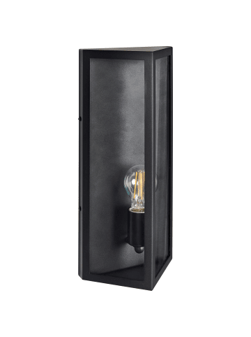 Beliani Wandleuchte für den Außenbereich PACTOLUS in Schwarz