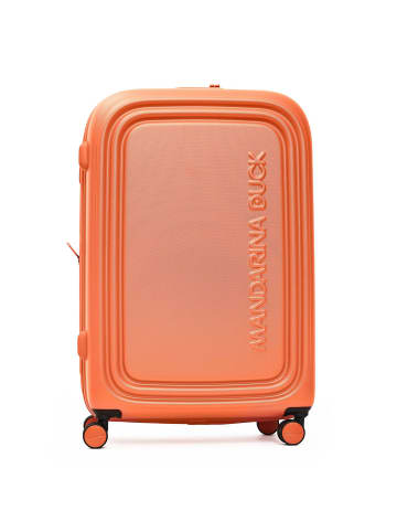 Mandarina Duck Logoduck + 4 Rollen Trolley L 75 cm in pumpkin