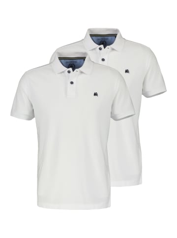 Lerros Poloshirt Basic in Weiß