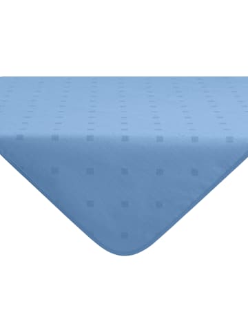 Erwin Müller Baumwollmischung Mitteldecke Neuss in blau