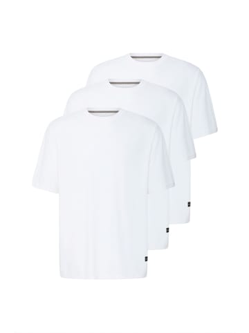 BLEND T-Shirt BHKriso 3er-Pack in 3x Snowwhite (205771)