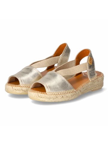 Espadrilles-Sandalen ETNA in gold